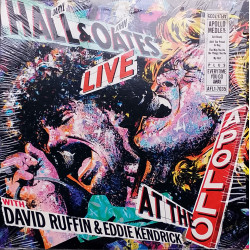 Daryl Hall & John Oates With David Ruffin & Eddie Kendrick – Live At The Apollo (10 Track Live LP)