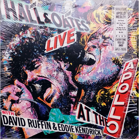 Daryl Hall & John Oates With David Ruffin & Eddie Kendrick – Live At The Apollo (10 Track Live LP)