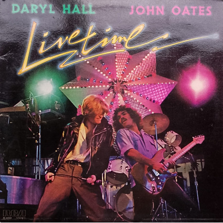 Daryl Hall & John Oates – Livetime (7 Track Live LP)  Rich Girl / Dara Smile / Room To Breathe / Abandoned Luncheonette