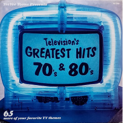 Television's Greatest Hits 70's & 80's (2 x Vinyl Of Classic TV Themes) 65 Tracks. Tracklist In Description
