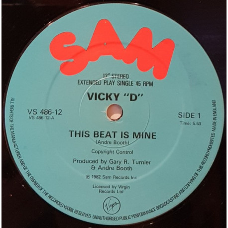 Vicky D - This beat is mine (Vocal mix / Instrumental)