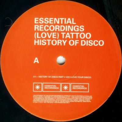 Love Tattoo - History of disco (Part 1 / Part2) Promo