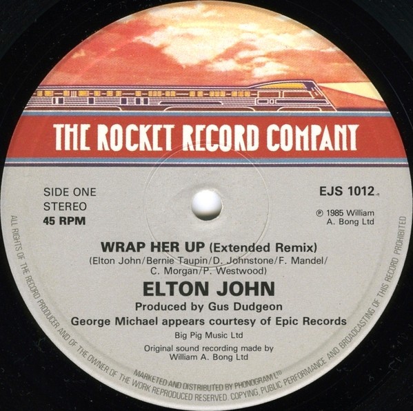 Elton John - Wrap her up (Extended Remix) / Restless (Live Version)
