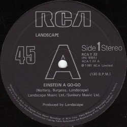 Landscape - Einstein a go go (Full Length Version) / Japan