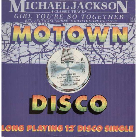 Michael Jackson - Girl your so together / Aint no sunshine / Ben (12" Vinyl Record)