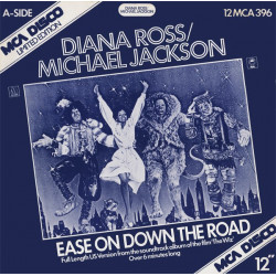 Diana Ross & Michael Jackson - Ease on down the road (US Discomix) / Poppy girls