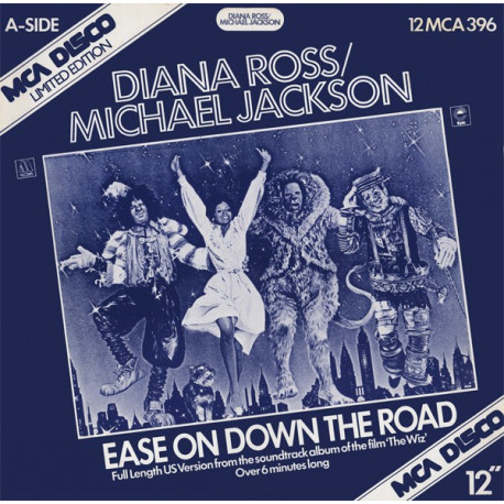 Diana Ross & Michael Jackson - Ease on down the road (US Discomix) / Poppy girls
