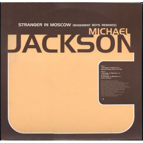 Michael Jackson - Stranger in Moscow (LP Version / Basement Boys Club mix / Basement Boys Lonely Dub) Promo