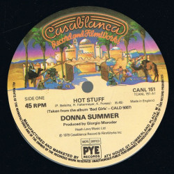 Donna Summer - Hot stuff (Full Length Version) / Journey to the centre of your heart
