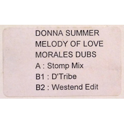 Donna Summer - Melody of love (David Morales Stomp mix / Morales D'Tribe mix / Westend Edit) Promo