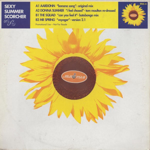 Donna Summer / Aardonn / The Squad / Mr Spring - I feel chased (Tom Moulton Re Dressed mix) / Banana song / Can you feel it (Bat