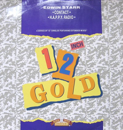 Edwin Starr - Contact (Original Disco mix) / HAPPY Radio (Original Disco mix)