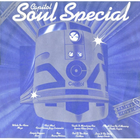 Capitol Soul Special - Sampler feat Maze While I'm alone/ Sun Boogie bopper / Nancy Wilson Now (8 tracks)