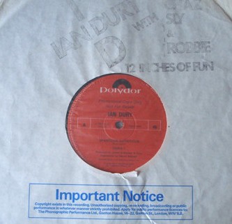 Ian Dury - Spasticus autisticus / Trust is a must (Promo)