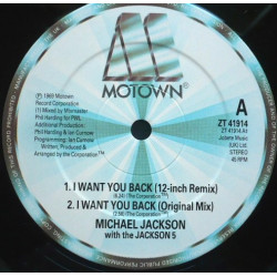 Jackson 5 - I want you back (Original mix / 12inch Remix / You Know We Got Soul Dub) / Never can say goodbye (Original Version)