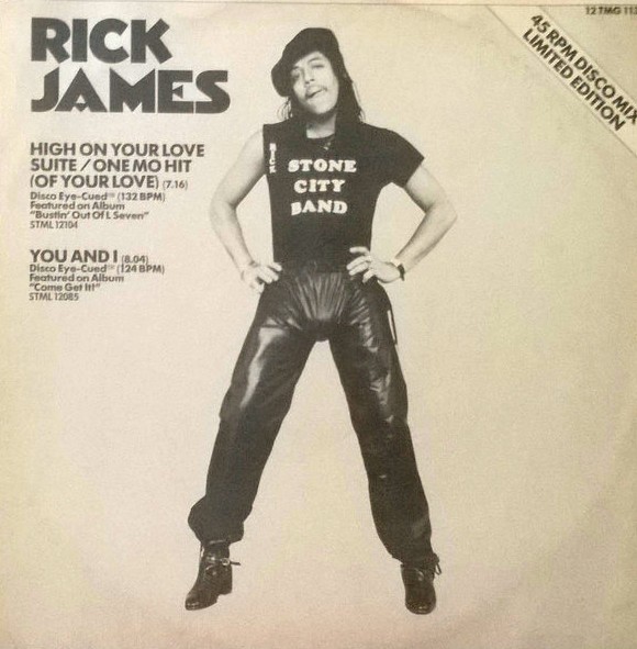 Rick James - You & I (Full Length Version) / High on your love (Suite) 12" Vinyl