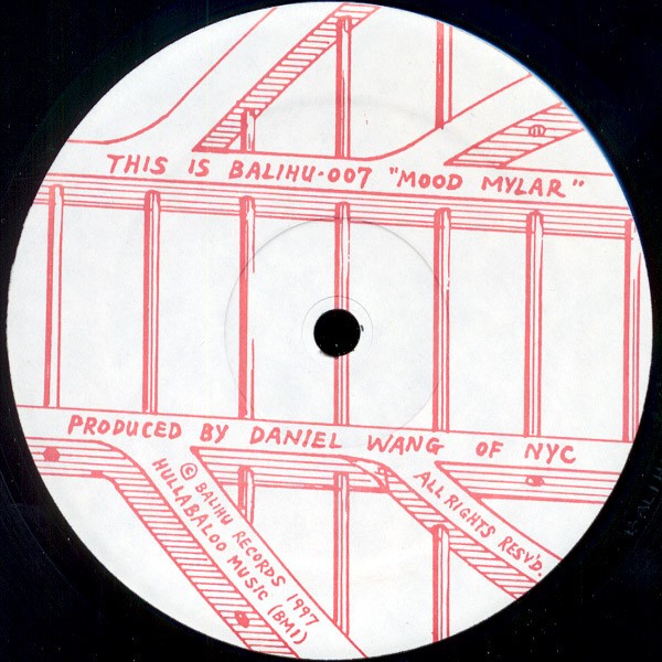 Daniel Wang - Mood mylar (Soft cube / Disco delay / The mylar beat / Art drugs sex) SEALED