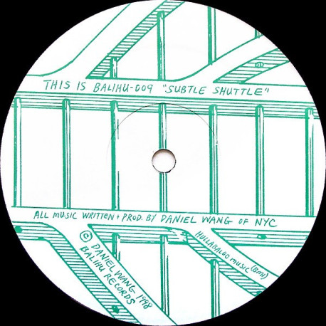 Daniel Wang - Subtle shuttle EP (featuring Lets go to Mars / Solarian six / Lets go to Mars / Jazz feeling)