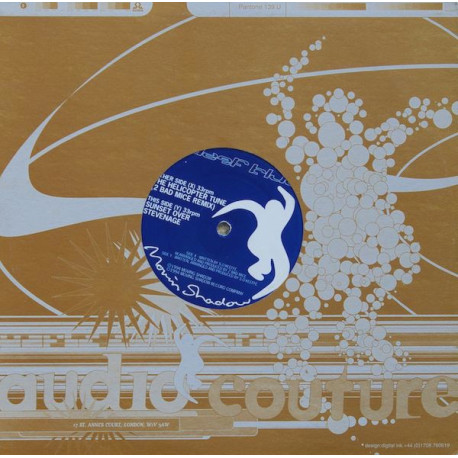 Deep Blue - The Helicopter tune (2 bad mice remix) / Sunset Over Stevenage (10 Inch Vinyl)