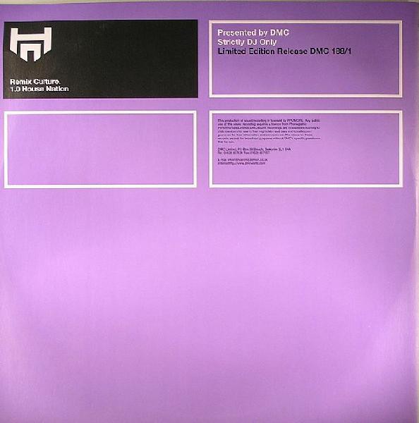 DMC 188/1 - 4 DJ Only Remixes featuring Disco Evangelists "De niro" (Quake Remake) / Lithium "Ride a rocket" (The DEA mix) / Dar