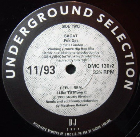 DMC  Remixes - DJ only remixes LP featuring Sagat "Fuk dat" (Josh Wink Remix) / Jay Williams "Sweat" (Rollo Remix) / Butch Quick