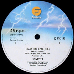 Sylvester - Stars (Full Length 8.06 Disco mix) / Body strong (Full Length 8.10 Disco mix)