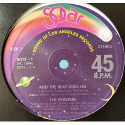 Whispers - And the beat goes on (Full Length Original Disco mix) / Can you do the boogie (12" Vinyl Record)