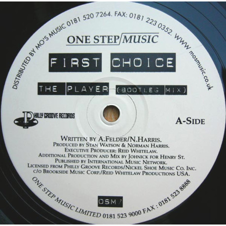 First Choice - The player (Henry street Remix / Original Version)