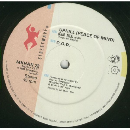 COD - Up hill (Peace of mind) Vocal mix / Dub mix