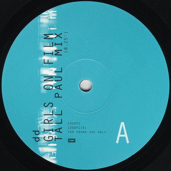Duran Duran - Girls on film (Tall Paul mixes) Vinyl Promo