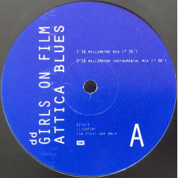 Duran Duran - Girls on film (4 Attica Blues Mixes) Rare 12" Vinyl Promo