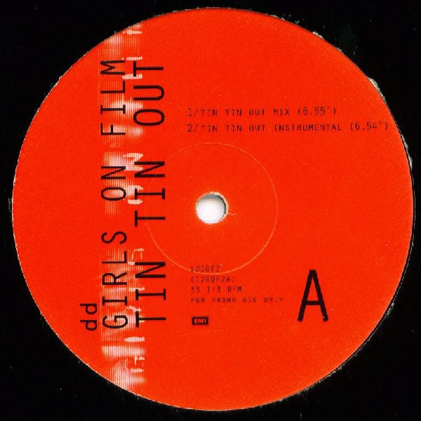 Duran Duran - Girls on film (Tin Tin Out Dancemix / Tin Tin Out Instrumental / Salt Tank Remix / Salt Tank Instrumental) Promo