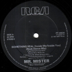 Mr Mister - Something real (inside me / inside you) (Francois Kevorkian Rock Dance mix / FKs Instrumental) / Bare my soul