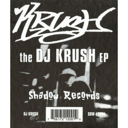 DJ Krush - EP featuring Into the water / Ruff neck jam / Roll & tumble / On the dub ble  (4 Tracks) Reissue
