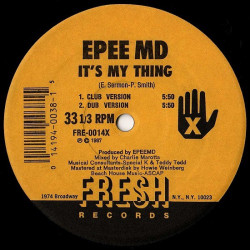 EPMD - Its my thing (Club version / Dub version) / Youre a customer (Club version / Dub version)