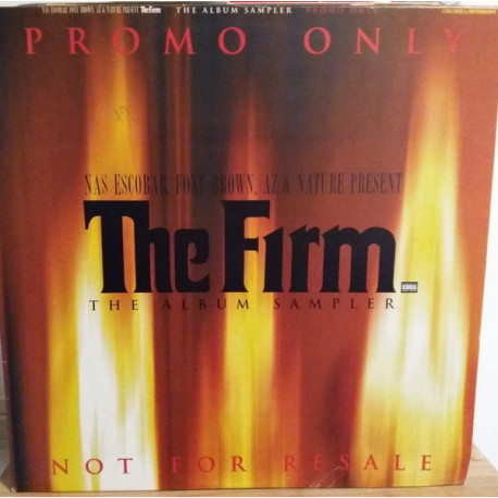 Firm - Album  (double LP featuring Firm biz, Phone tap, Hardcore, Untouchable + 14 more tracks)