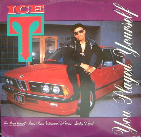 Ice T - You played yourself (LP Version / King Tee & Alladin Remix / Remix Instrumental) / Freedom of speech (Original Version)