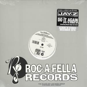 Jay Z - Do it again Put ya hands up (LP version / Radio edit / Instrumental) / So Ghetto (LP version / Radio edit / Instrumental