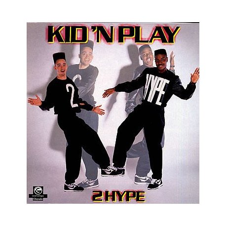 Kid N Play - 2 Hype LP featuring Rollin with Kid N Play / Brother man get hip / Gittin funky / Soul man / Damn that DJ / Last ni