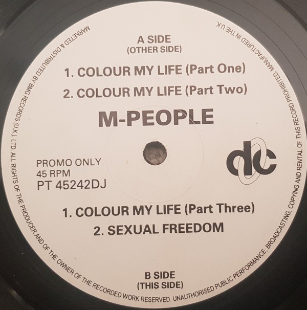 M People - Colour my life (Part 1 - 3) / Sexual Freedom (Promo)