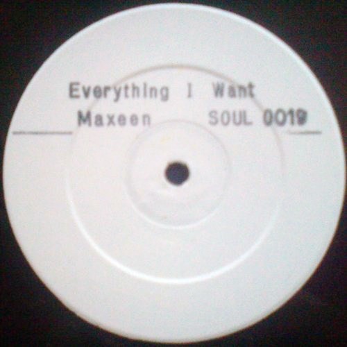 Maxeen - Everything I Want (Original / Remix) 12" Vinyl Record Promo