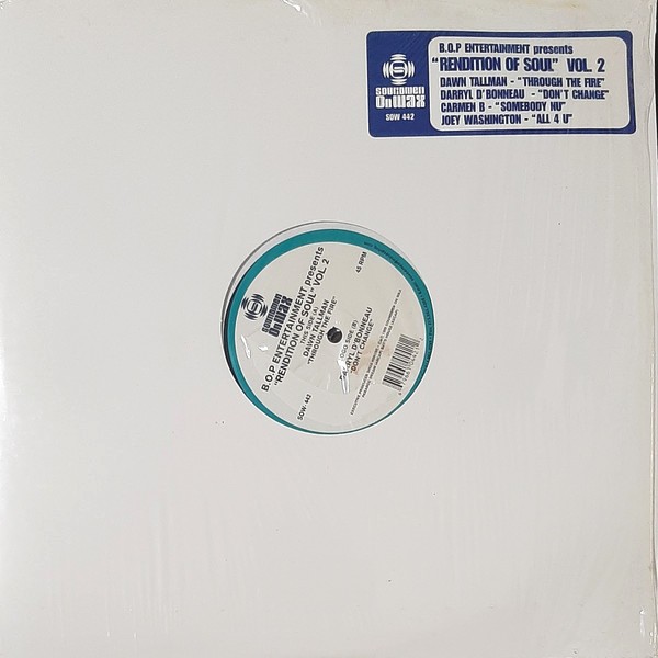 BOP Entertainment  - Rendition Of Soul Vol 2 - 2x12" feat Dawn Tallman / Darryl D Bonneau / Carmen B / Joey Washington (Vinyl)