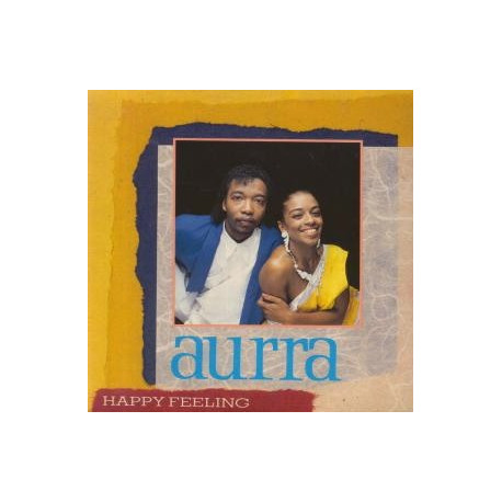 Aurra - Happy feeling (Extended Version) / Hooked on you (12" Vinyl Record)
