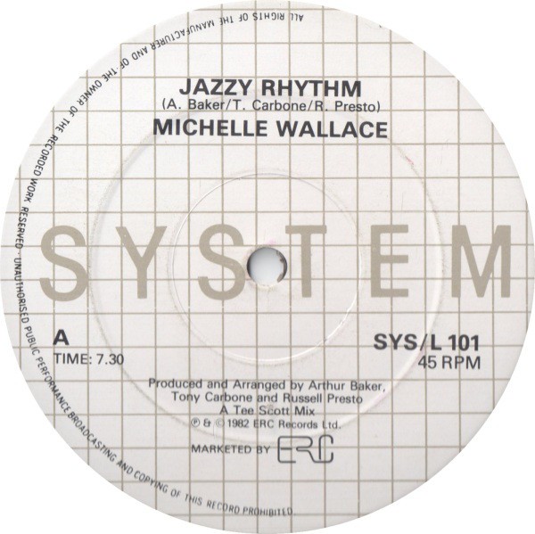 Michelle Wallace - Jazzy rhythm (Tee Scott Extended) / Brenda Watts - Who needs a love like that (Extended) 12" Vinyl Record