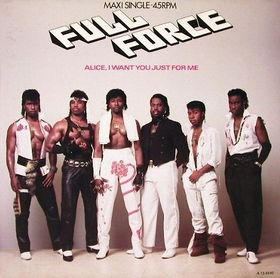 Full Force - Alice i want you just for me (Long Version) / Temporary love thing (3 Mixes) 12" Vinyl