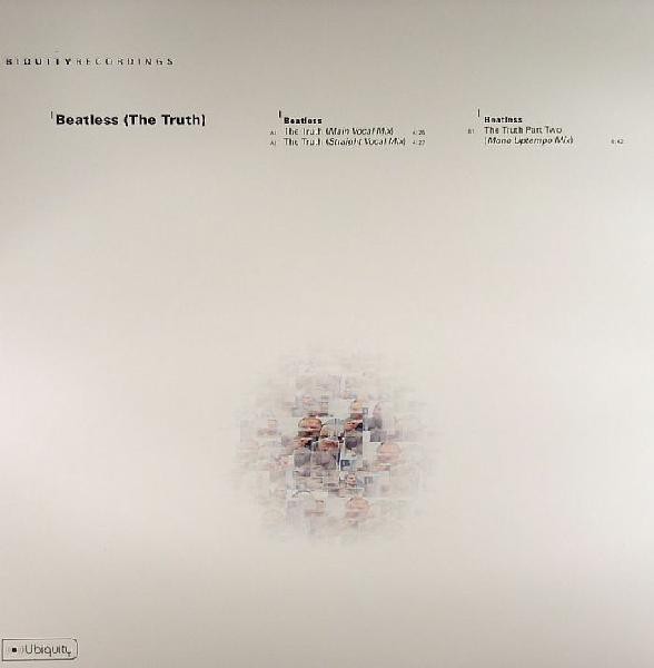 Beatless - The truth (Main Vocal mix / Straight Vocal mix / Part 2, Mono Uptempo mix) 12" Vinyl Record