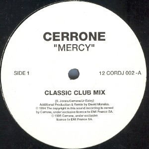 Cerrone - Mercy (David Morales Classic Club mix / Morales Def Club mix / Morales Def Tribal mix) 12" Vinyl Record Promo