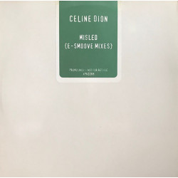 Celine Dion - Misled (E smoove mixes) 12" Vinyl Record Promo