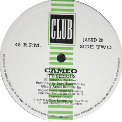 Cameo - It's serious / Just be yourself / On the one / I've got your image / A goodbye  (12" Vinyl Record Doublepack)