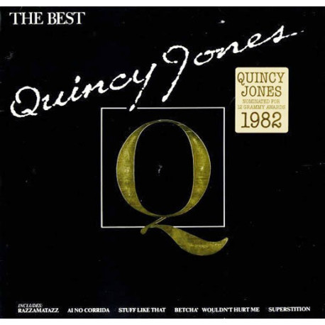 Quincy Jones - The Best Of LP inc Ai no corrida / Stuff like that / Superstition / Razzamatazz (13 Track Vinyl Album)
